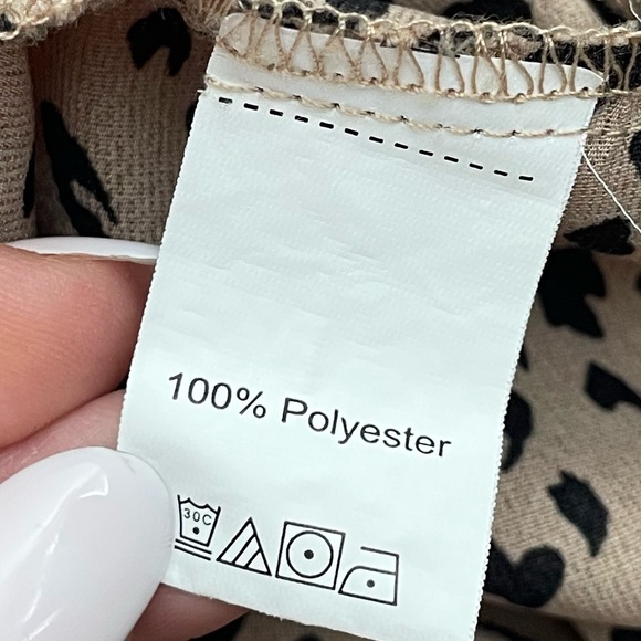 Beautiful Stylish Sexy Leopard Print Short Dress - Picture 16 of 16